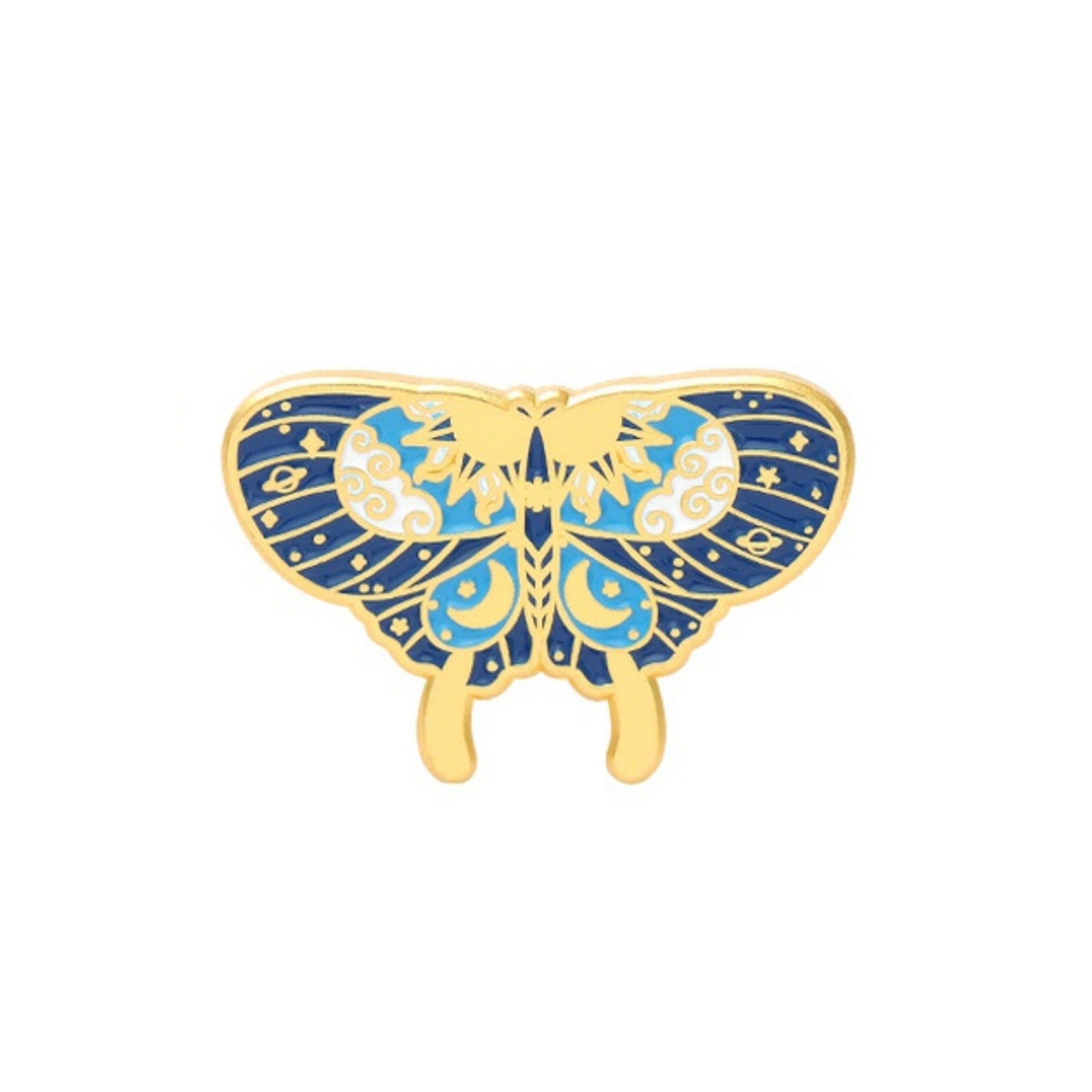 Blue Butterfly Pin Besom Boutique