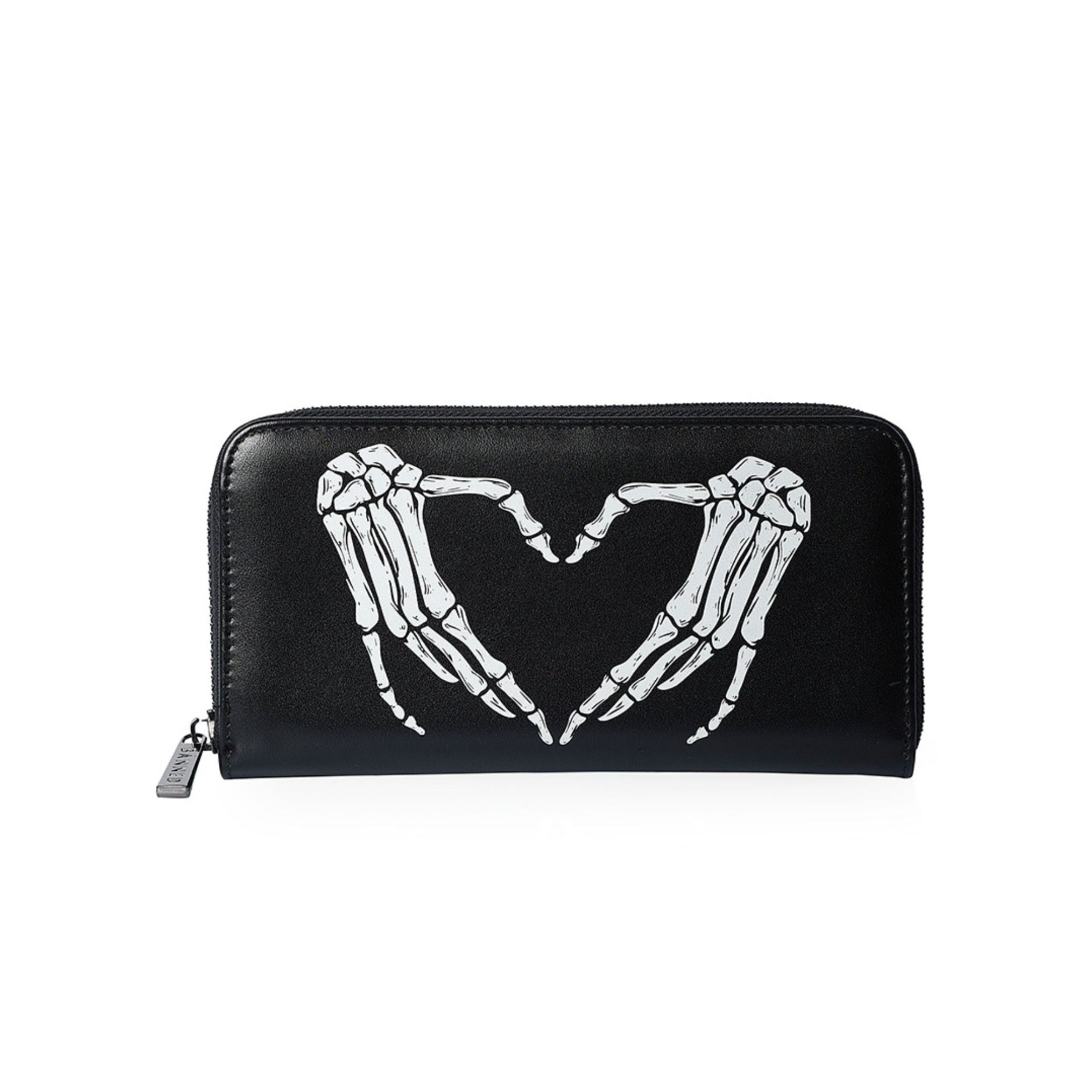 Death Do us Heart Wallet Besom Boutique