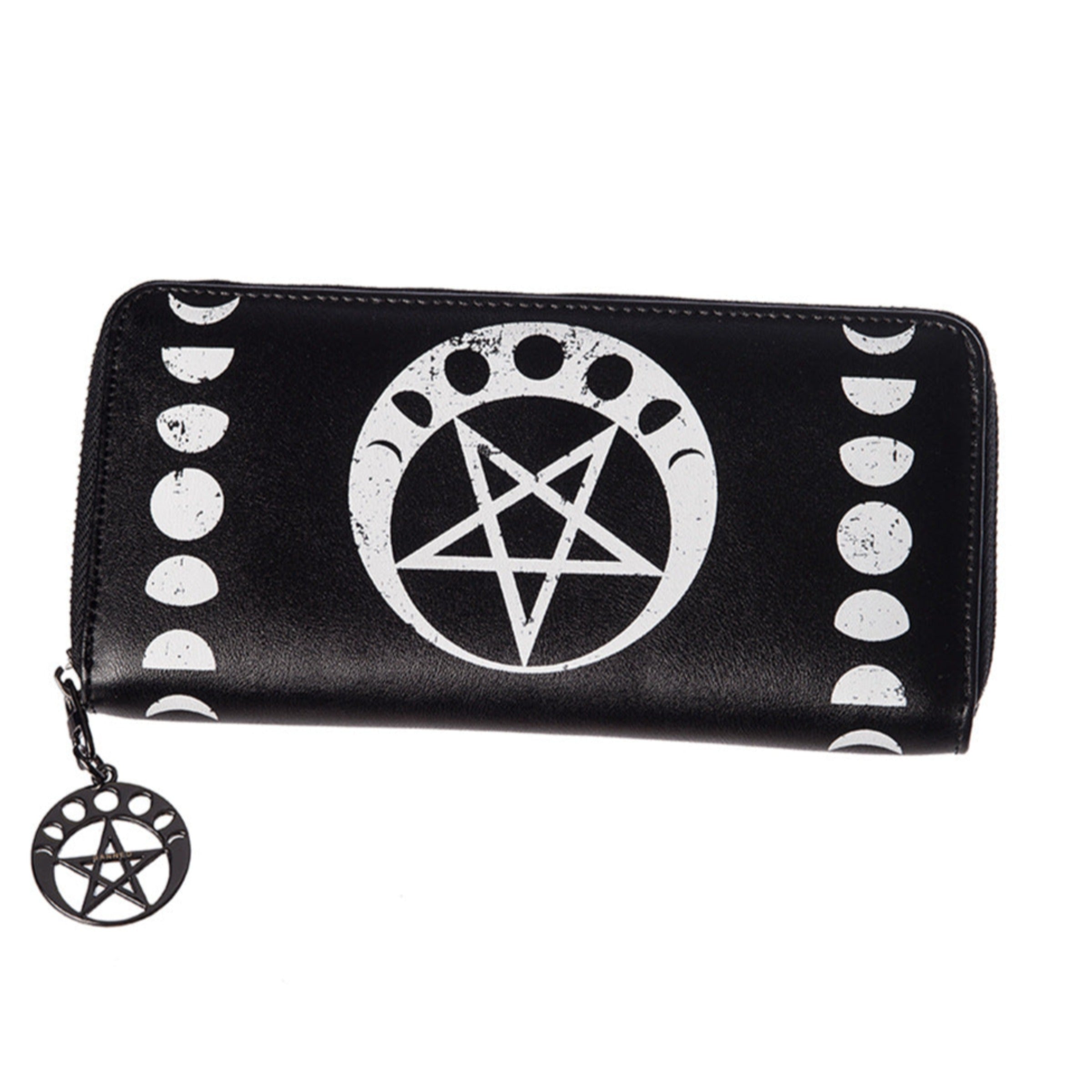 Moon Phase Pentacle Wallet Besom Boutique