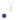 Silver Crescent Moon Necklace with Opalite Besom Boutique