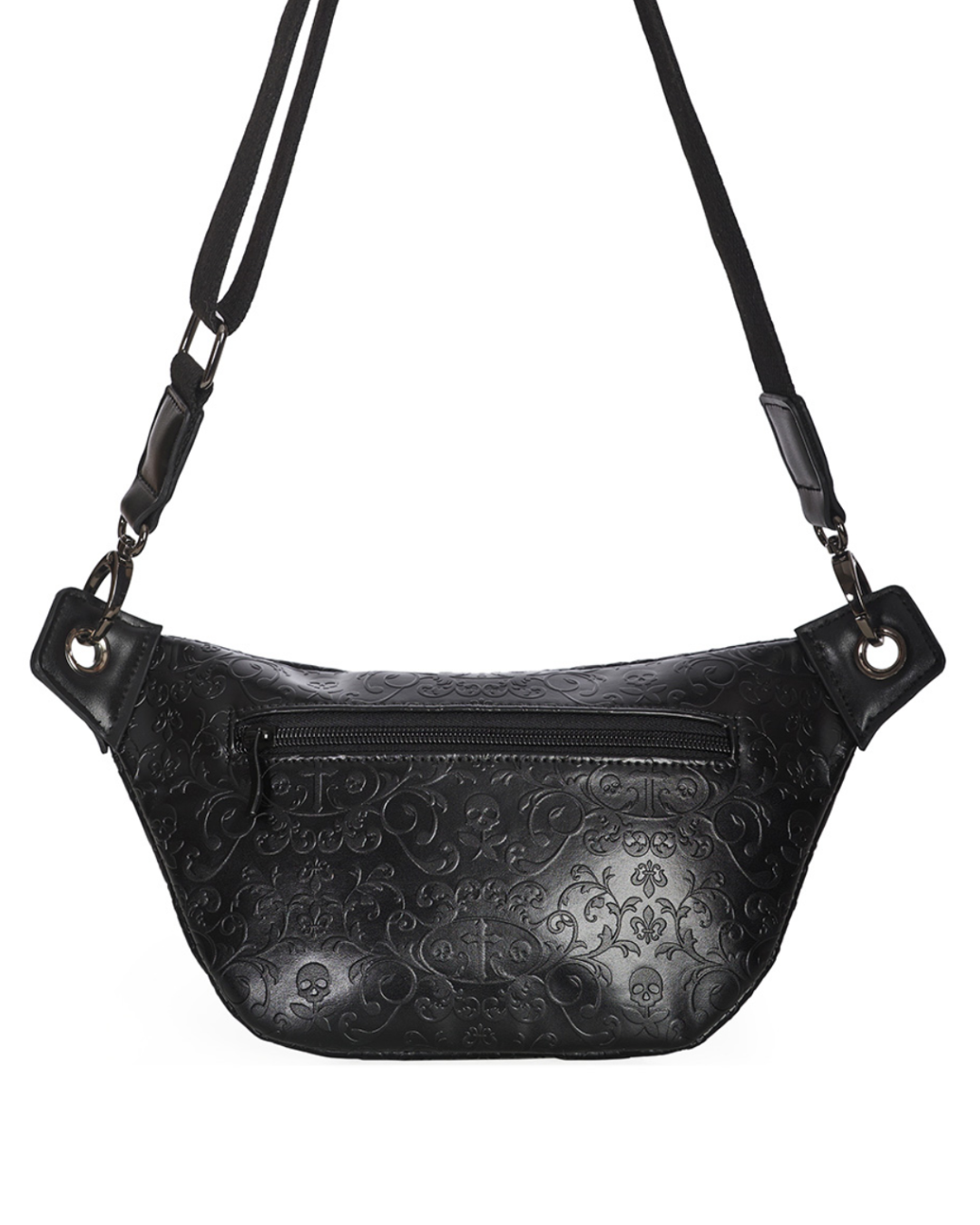 Embossed Gothic Sling Bag