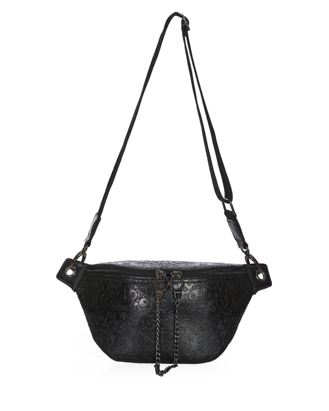Embossed Gothic Sling Bag