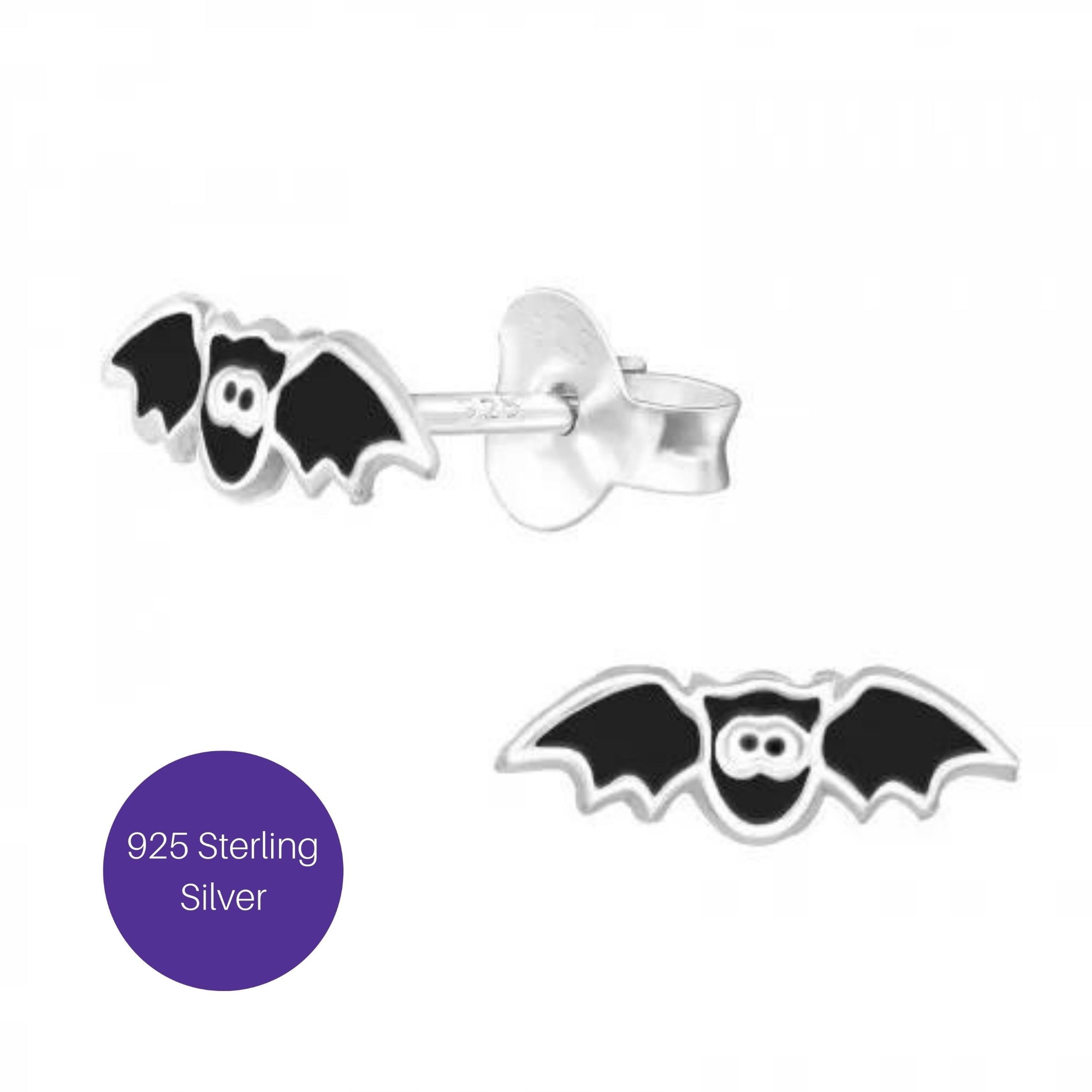 Baby Bat Stud Earrings Besom Boutique