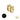 Chained to You Hoop in Gold Besom Boutique