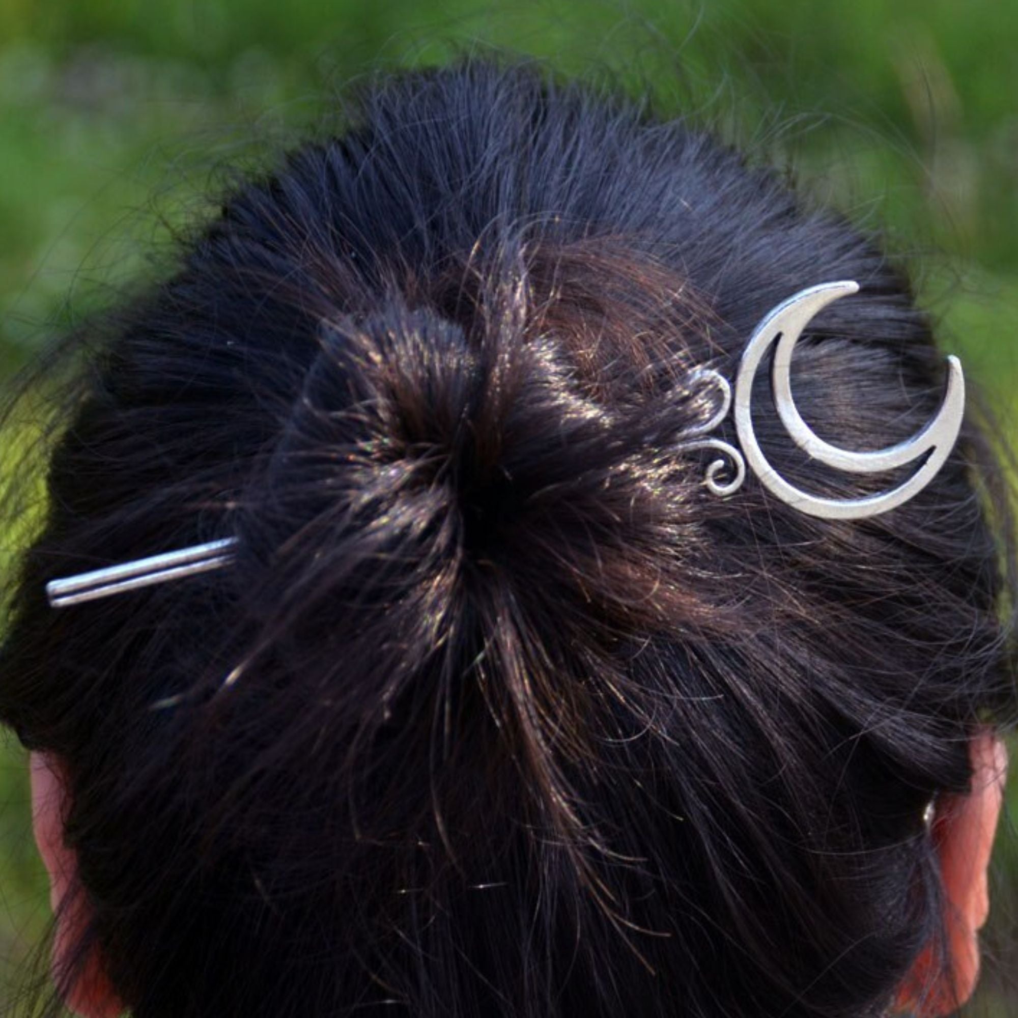 Crescent Moon Hair Stick Besom Boutique