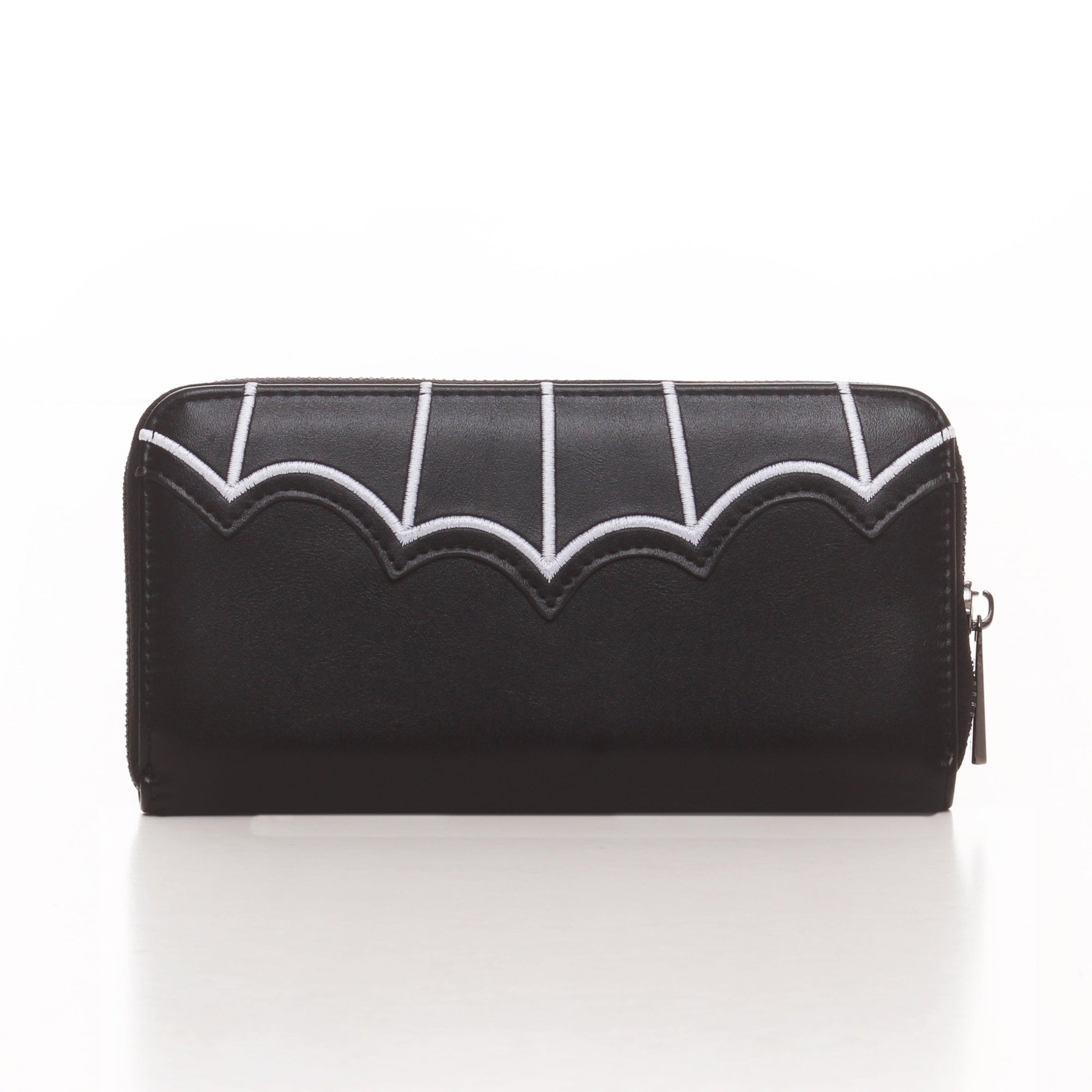 Embroidered Batty Wallet Besom Boutique