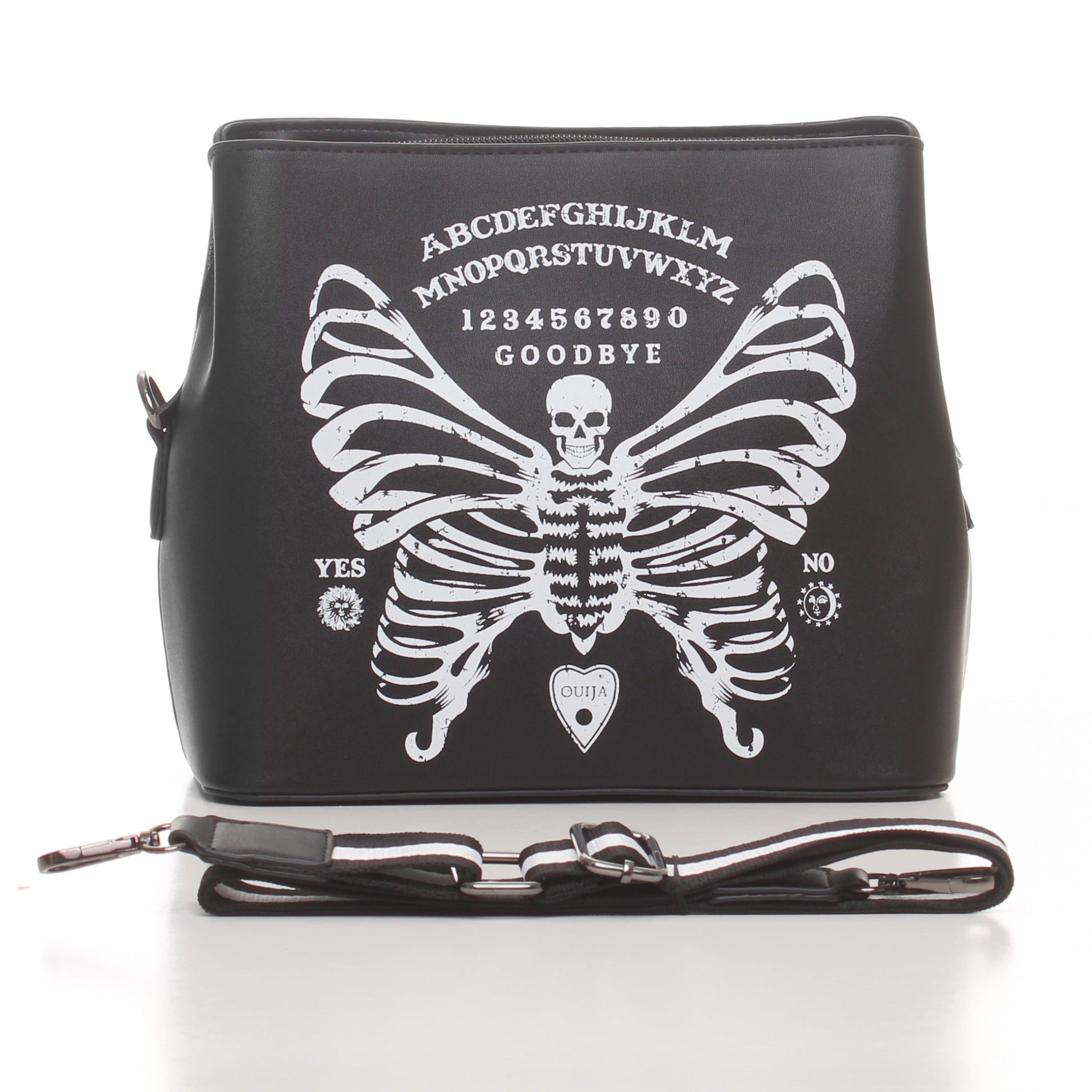 Glowing Skeleton Butterfly Handbag Besom Boutique