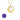 Gold Crescent Moon Necklace with Shell Inlay Besom Boutique