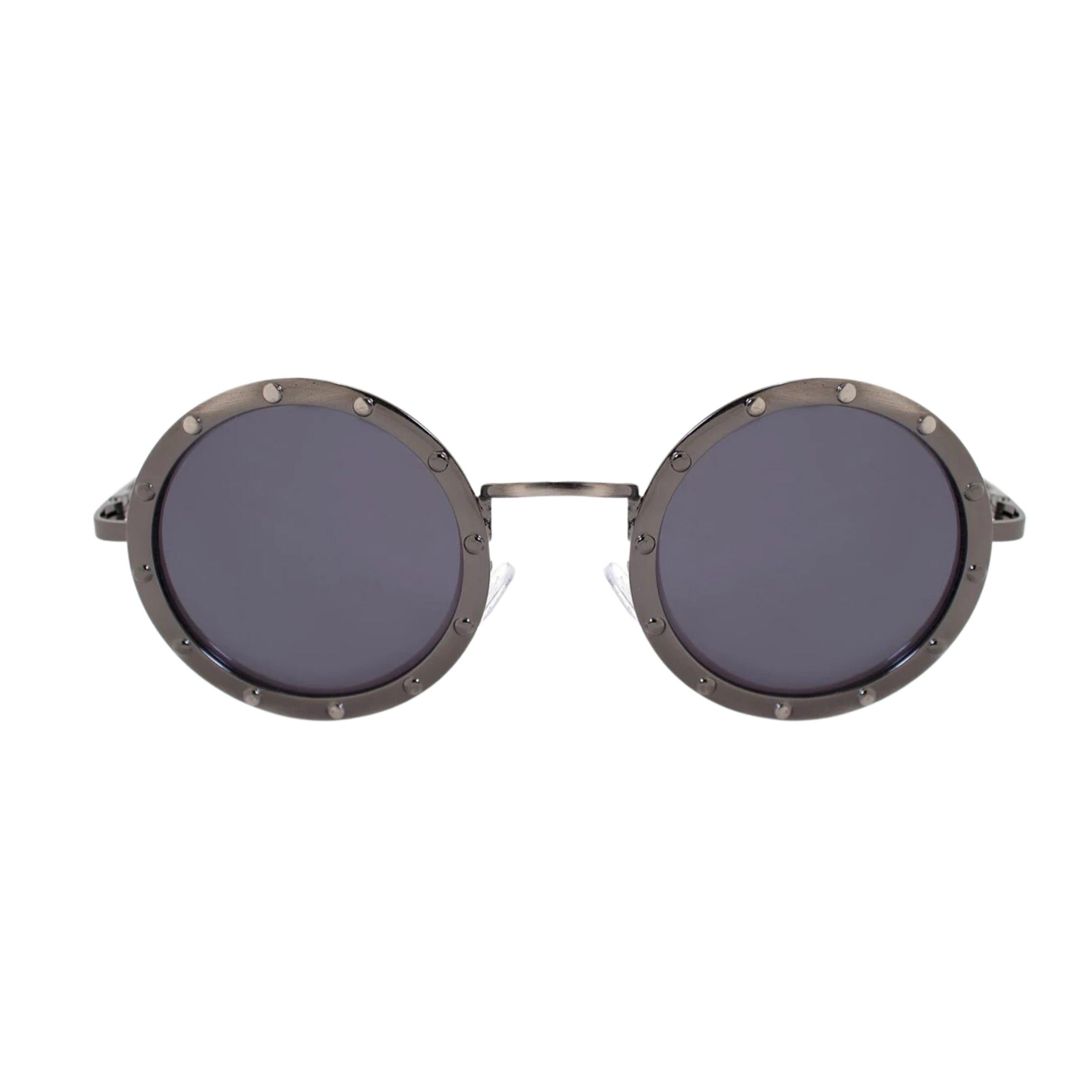 Gunmetal and Steam Sunglasses Besom Boutique