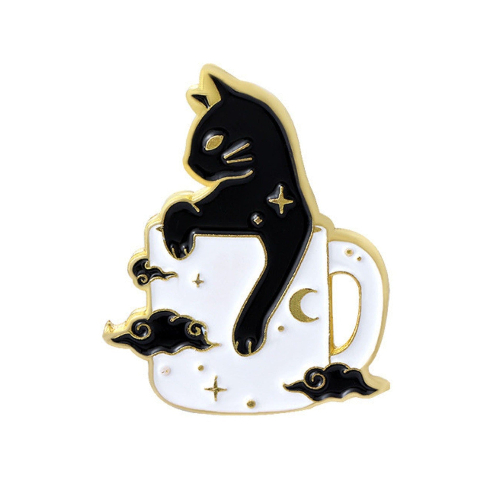 Java Cloud Enamel Pin Besom Boutique