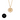 North Star Necklace with Shall Inlay in Gold Stainless Besom Boutique