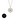 North Star Necklace with Shall Inlay in Stainless Besom Boutique