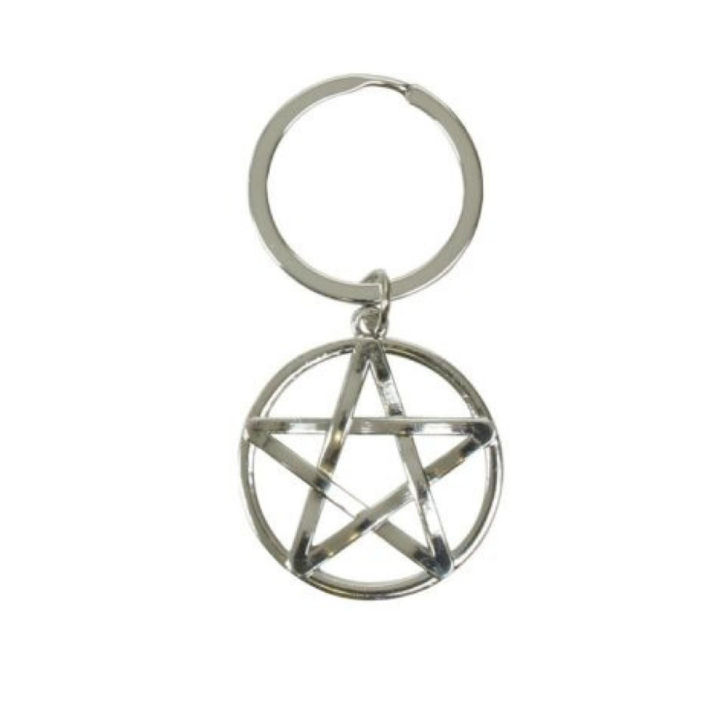Pentacle Keychain Besom Boutique
