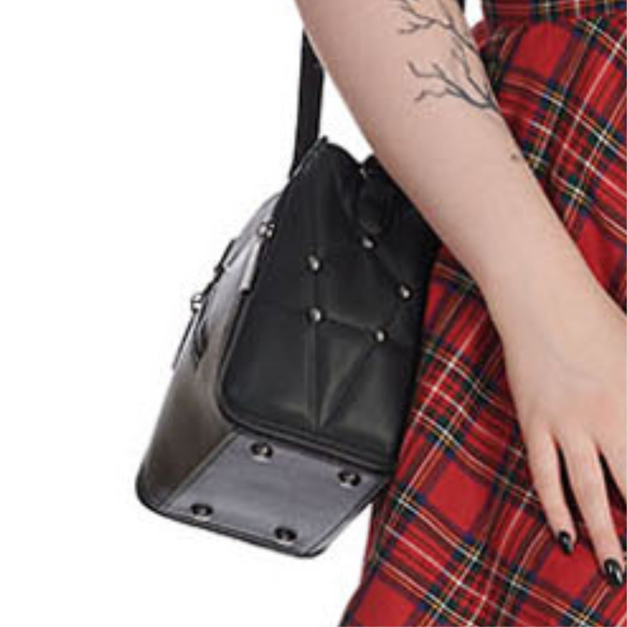 Pentacle Studded Crossbody Besom Boutique