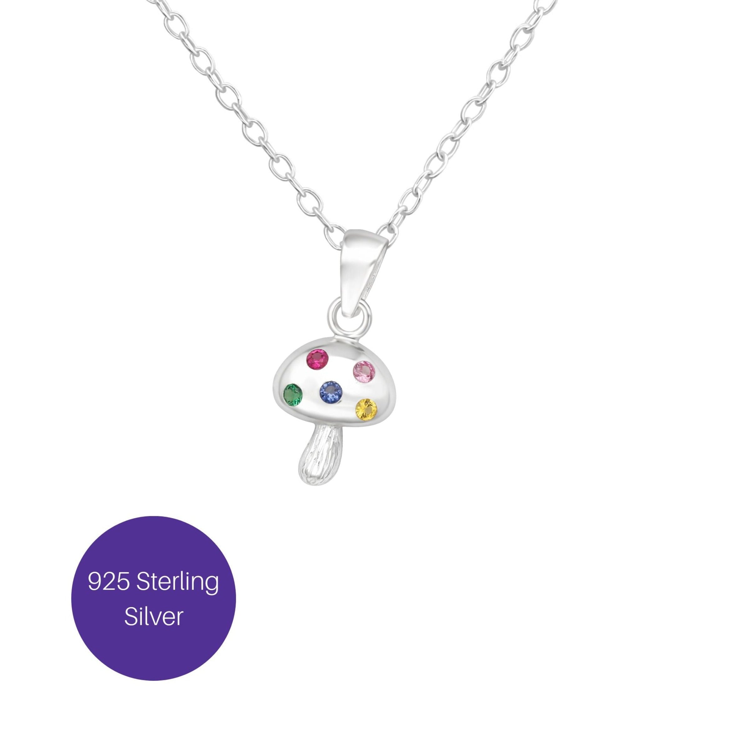 Prideful Shroom Necklace Besom Boutique