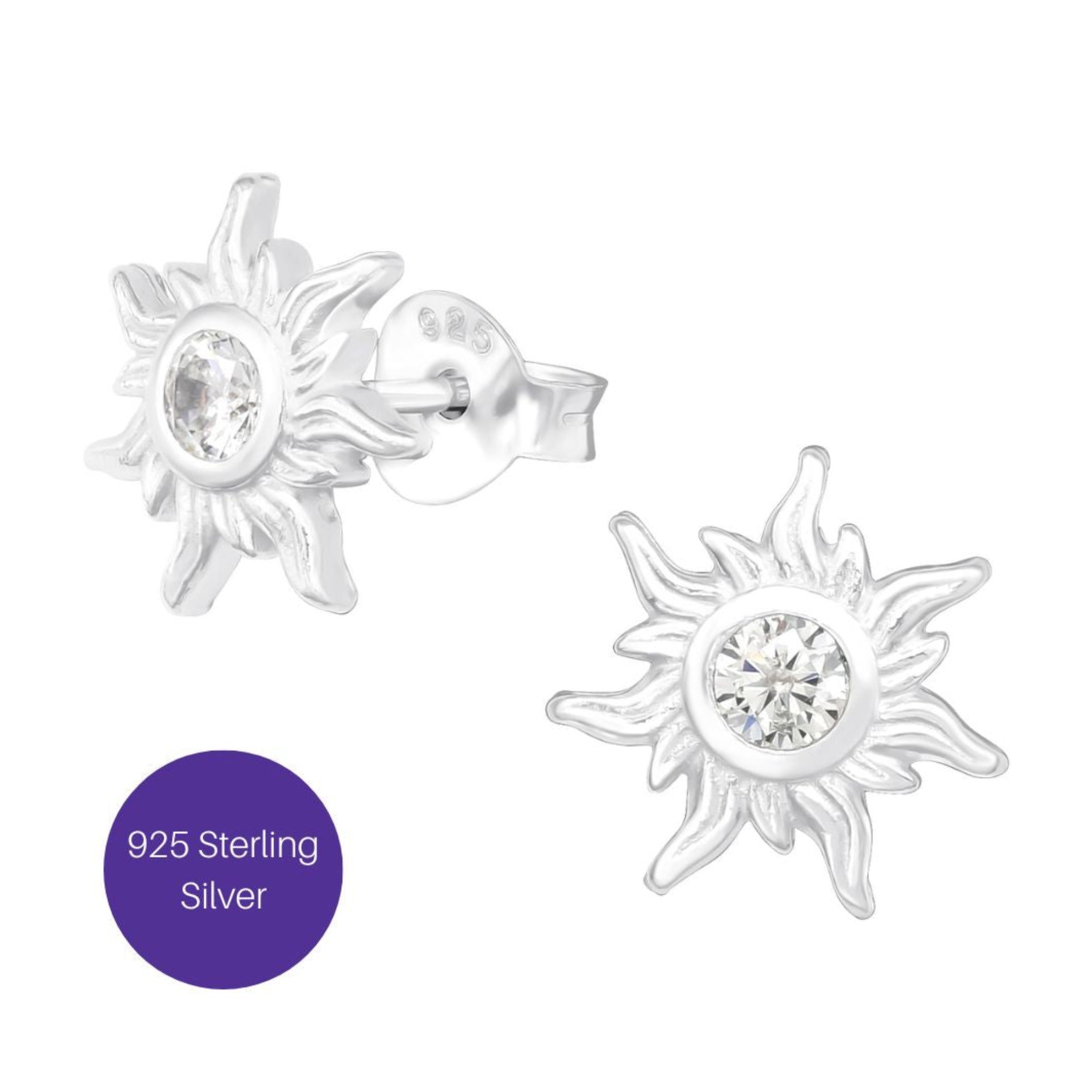 Protective Sun Stud Earrings Besom Boutique