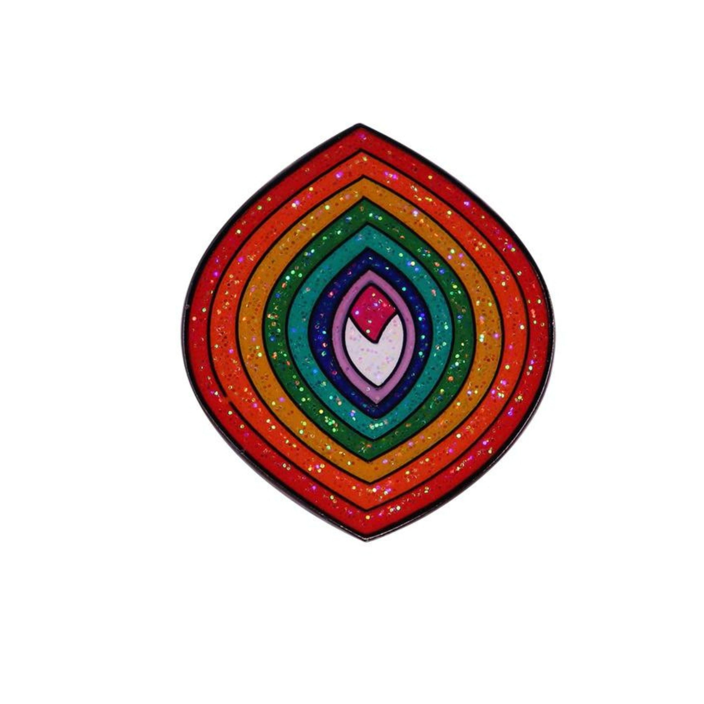 Rainbow of Love Pin Besom Boutique