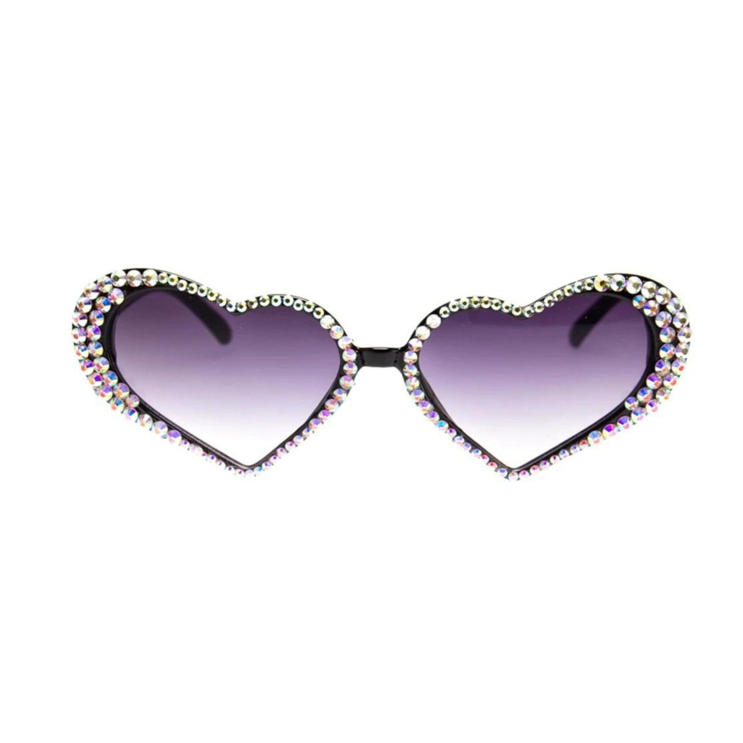 Rhinestone Cold Dead Heart Sunglasses Besom Boutique