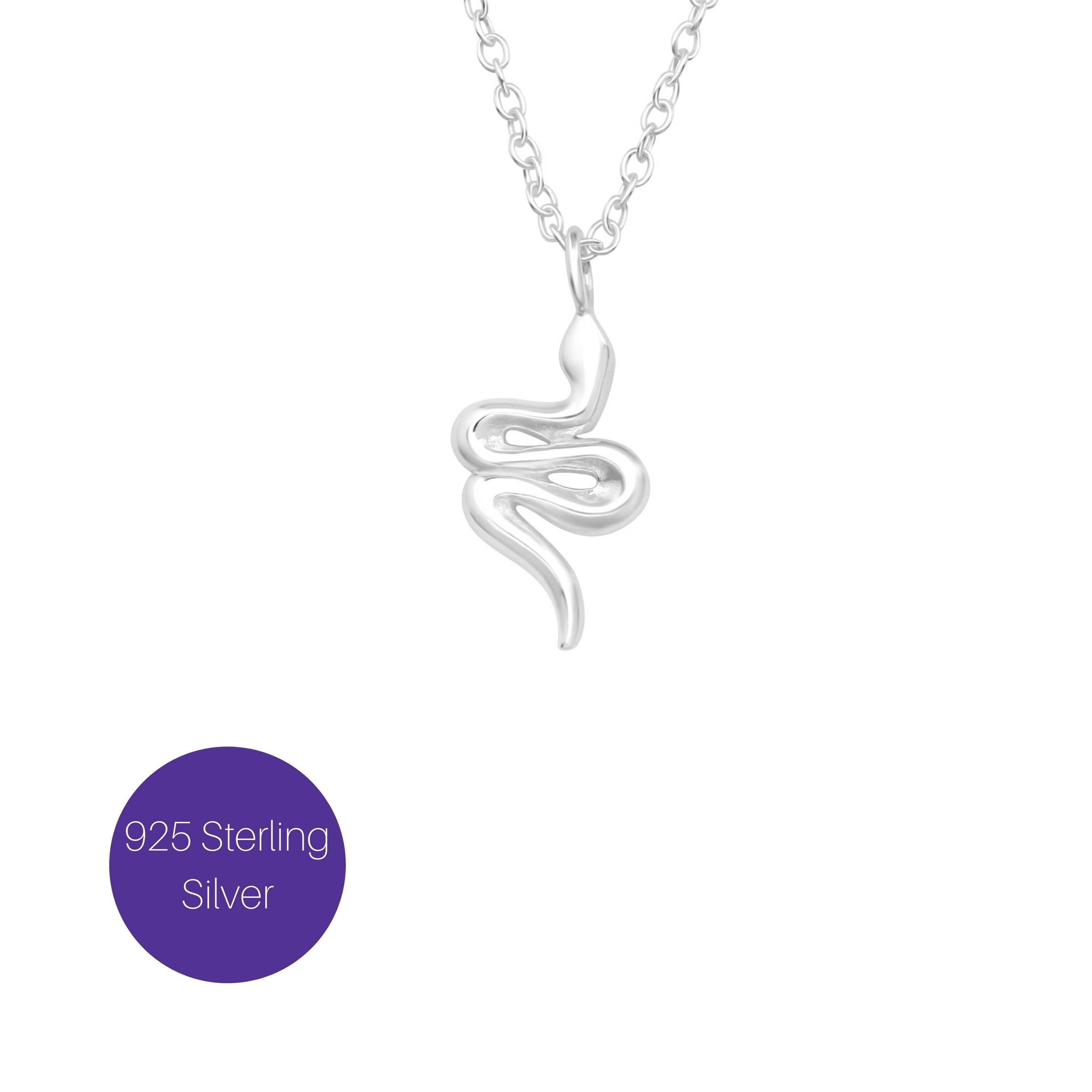 Simple Snake Necklace Besom Boutique