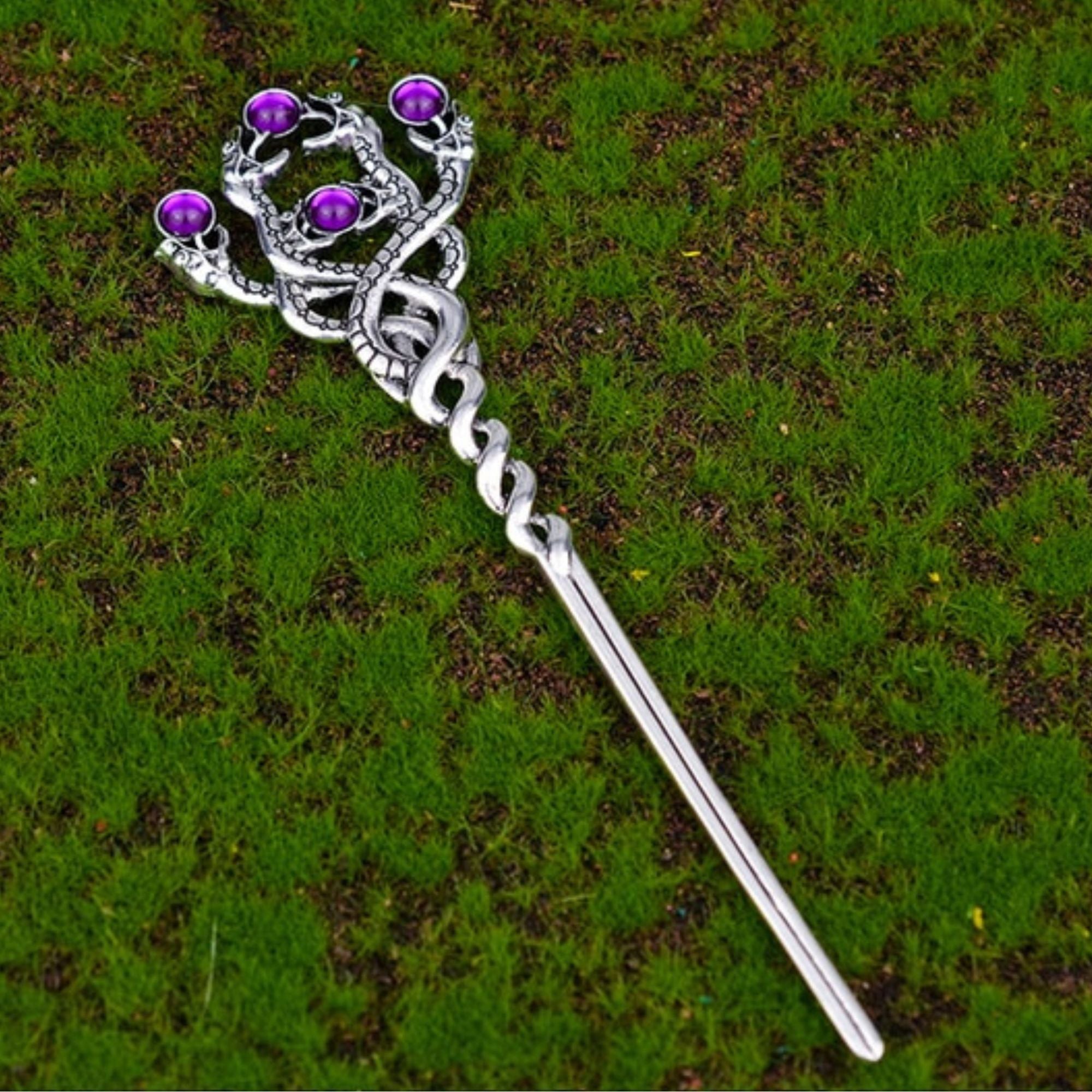 Six Serpent Hair Stick Besom Boutique