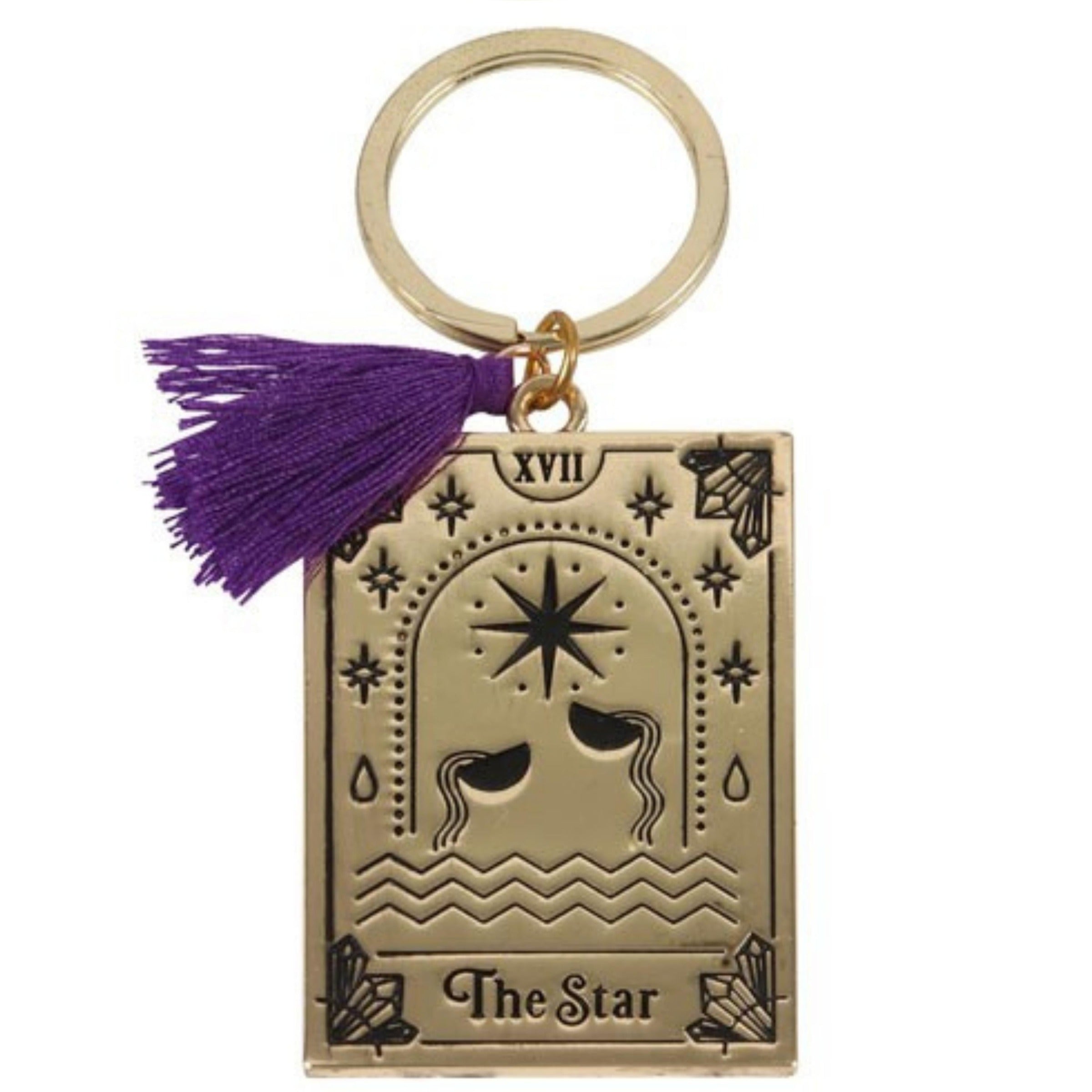 The Star- Tarot Card Keychain Besom Boutique