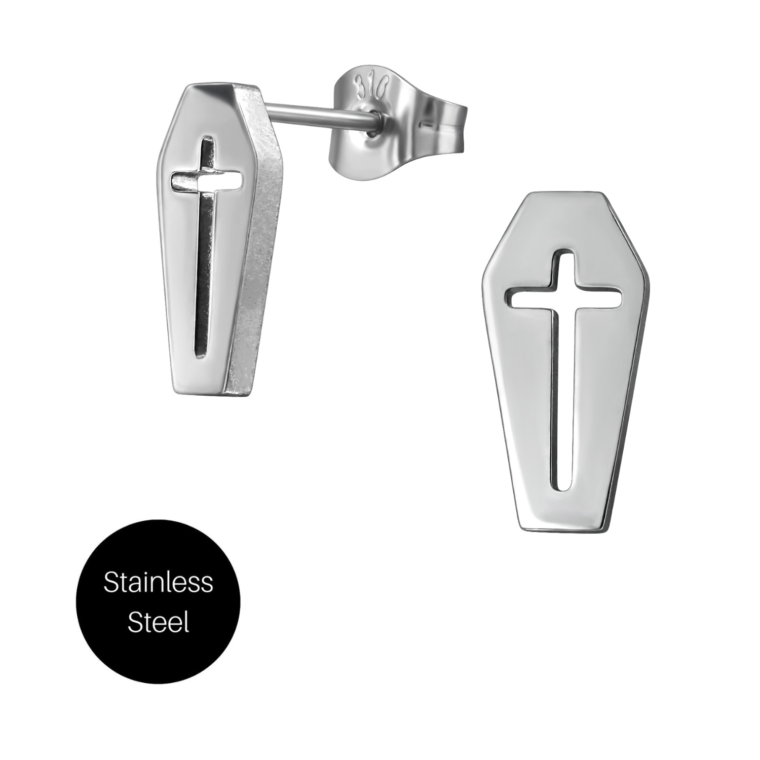 Coffin Studs in Steel