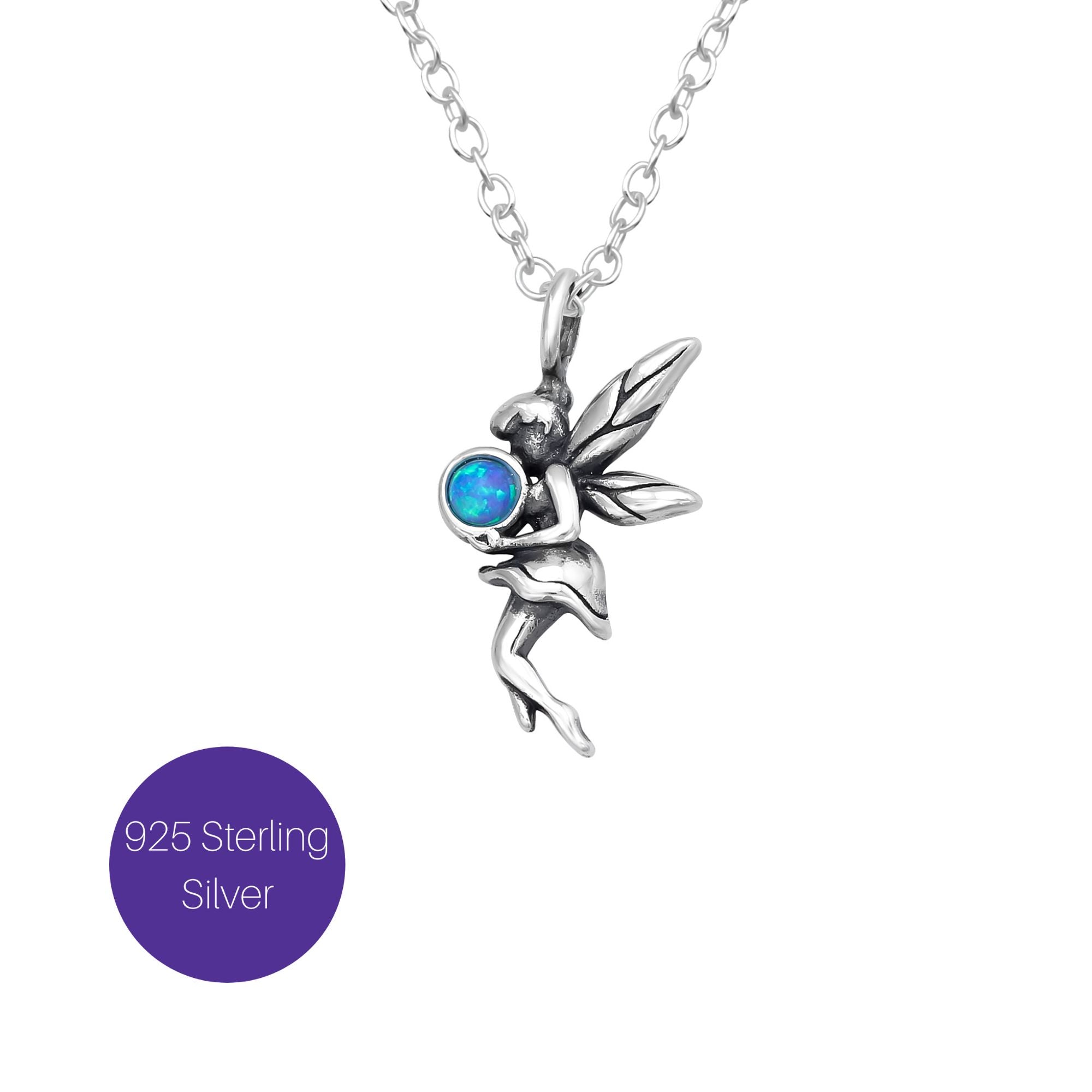 Blue Fairy Necklace