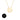 Witch Pendant Necklace in Gold Stainless Steel Besom Boutique