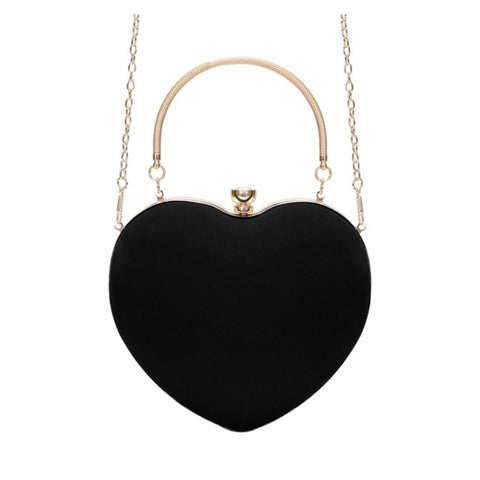 Velvet Heart Chained Crossbody